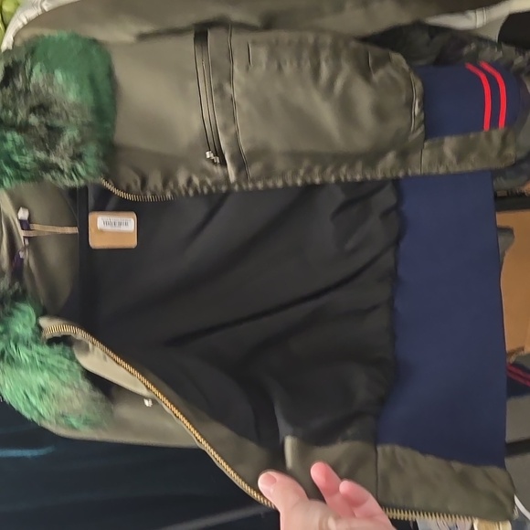 Harvey Faircloth Bomber Jacket with Faux Fur Collar | Size 2 | Made in USA - Picture 6 of 6